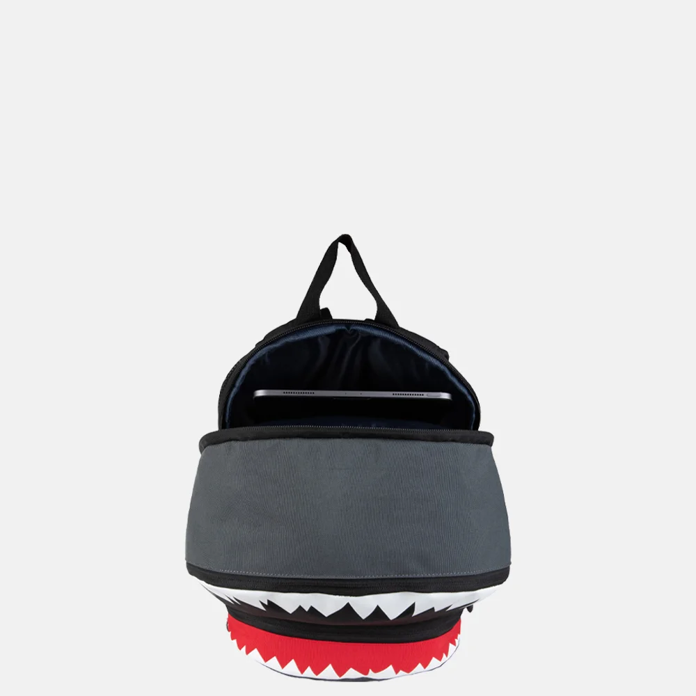 Pick & Pack Shark kinderrugzak M anthracite | 019579-Grijs